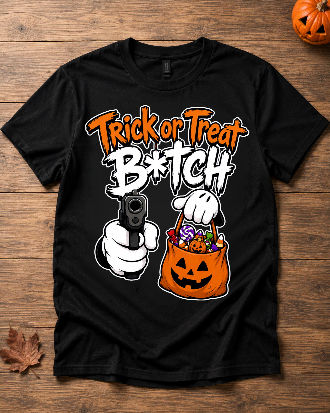 Trick or Treat B*tch - Premium Shirt Unisex
