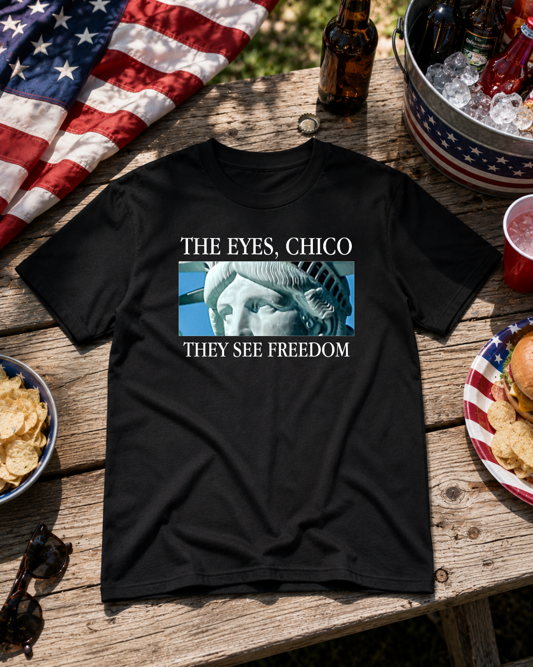 The Eyes Statue - Shirt Unisex