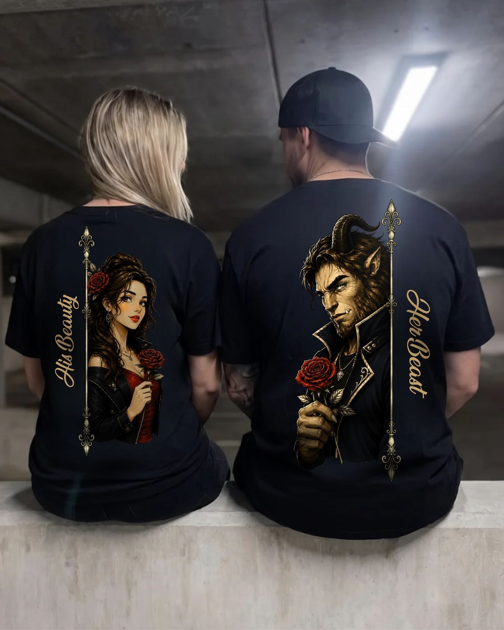Beauty and Beast - Couple Shirt Bundle