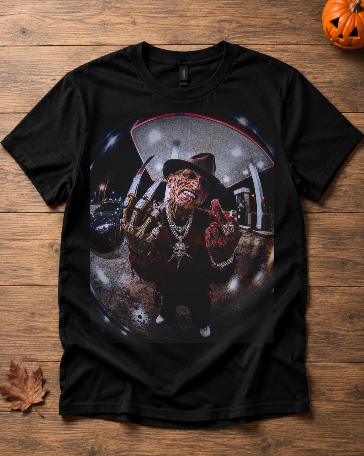 Freddy Gas Station - Halloween Shirt Unisex