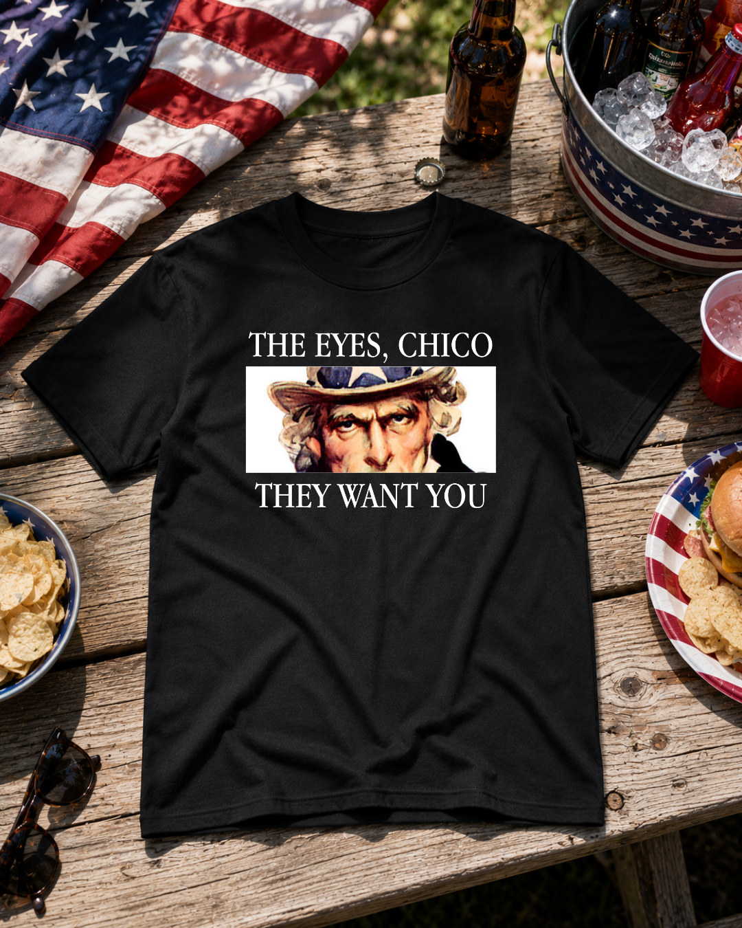The Eyes Uncle Sam - Shirt Unisex