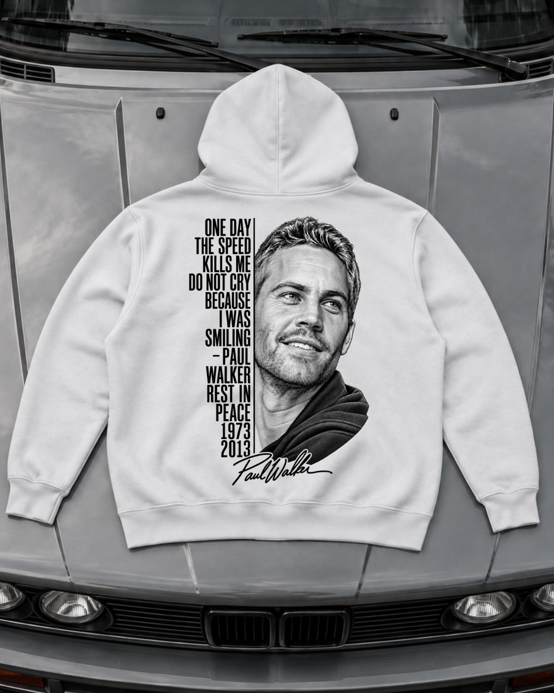 One day - Hoodie Unisex Backprint