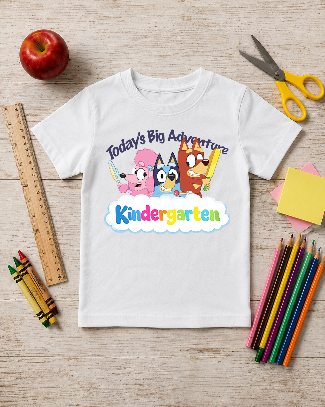 Big Adventure Kindergarten- Perfect First Day Of School Shirt - Unisex