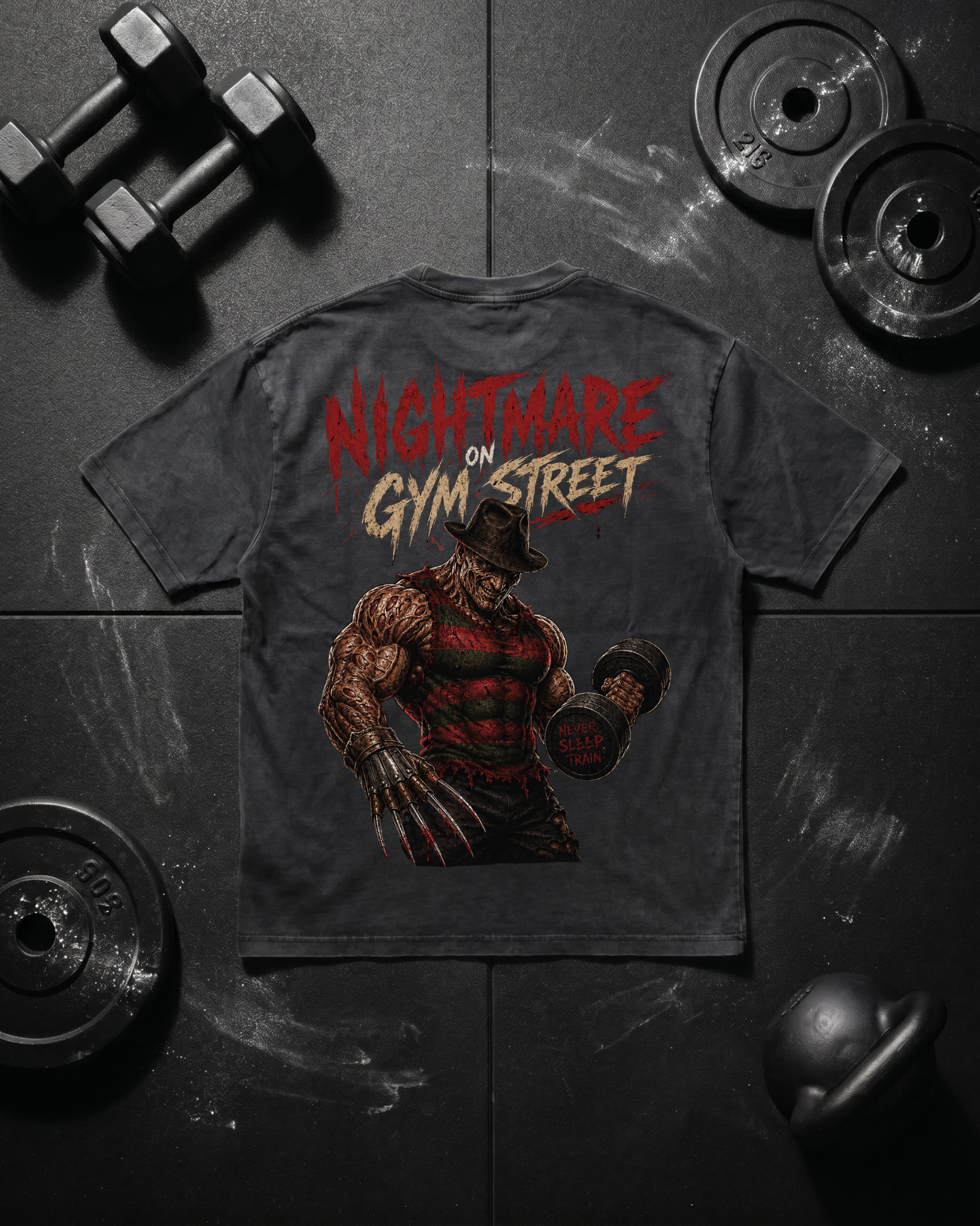 Nightmare on Gym Street - Oversized Shirt