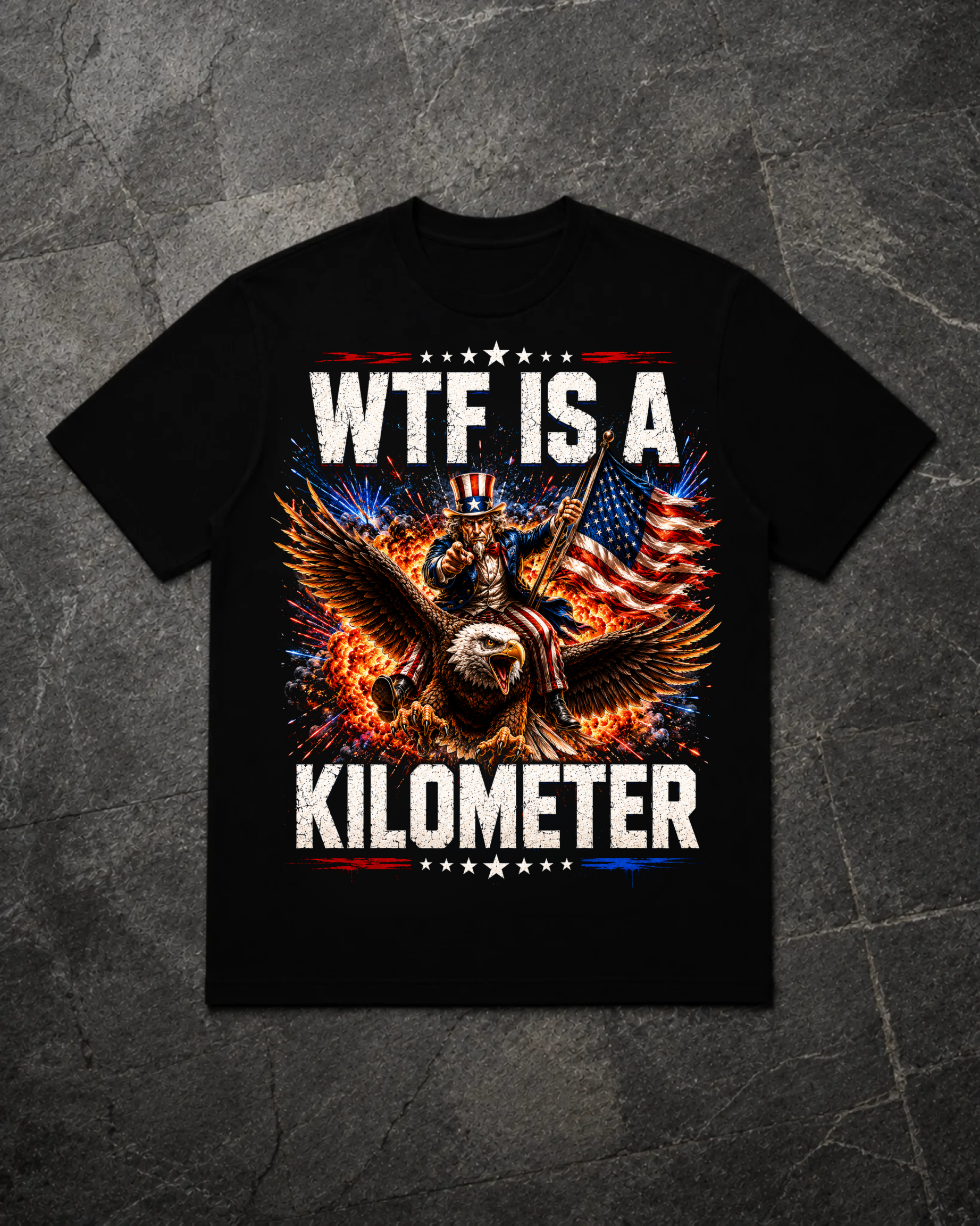 wtf is a kilometer - Shirt Unisex