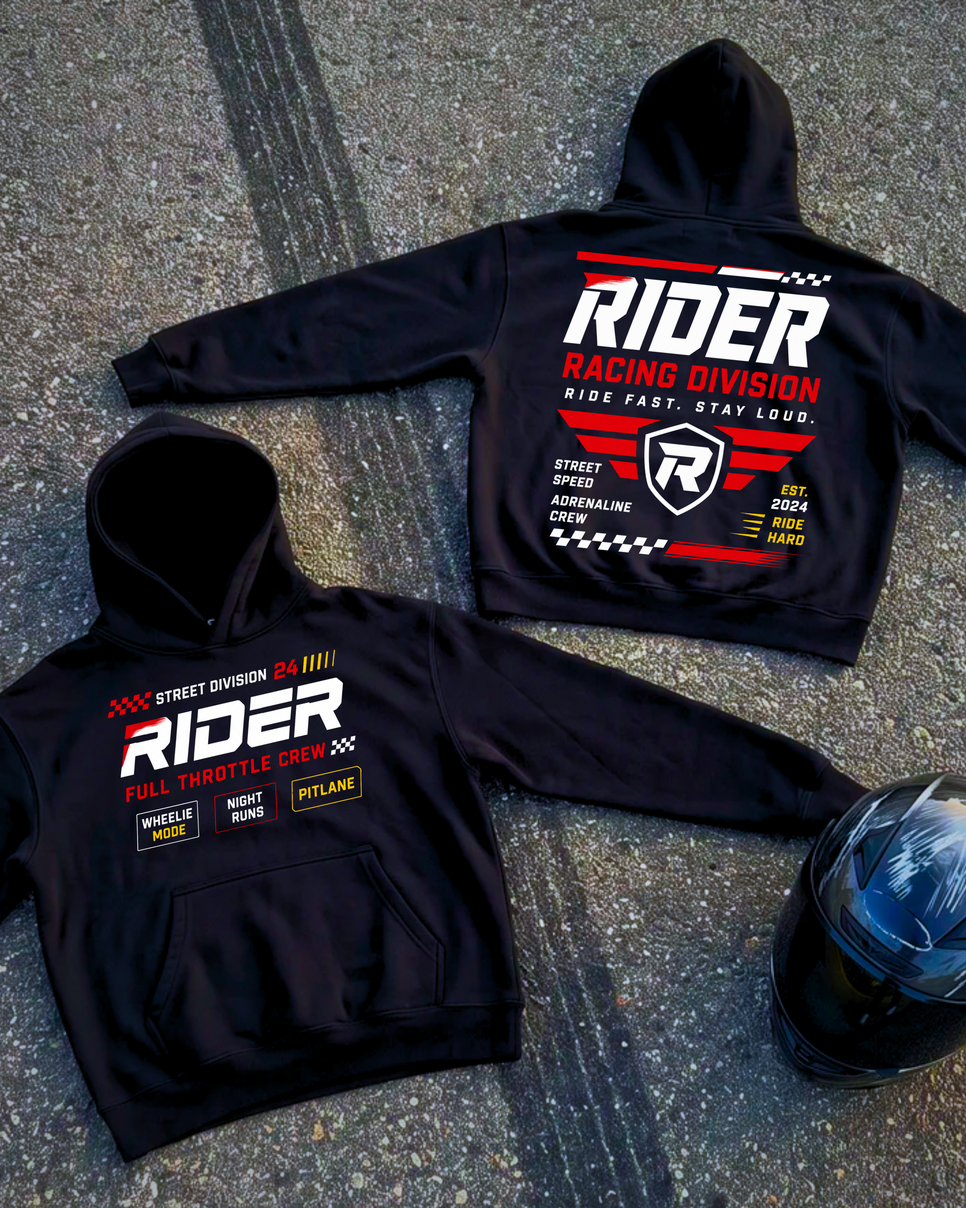 Racing Team - Premium Hoodie Unisex