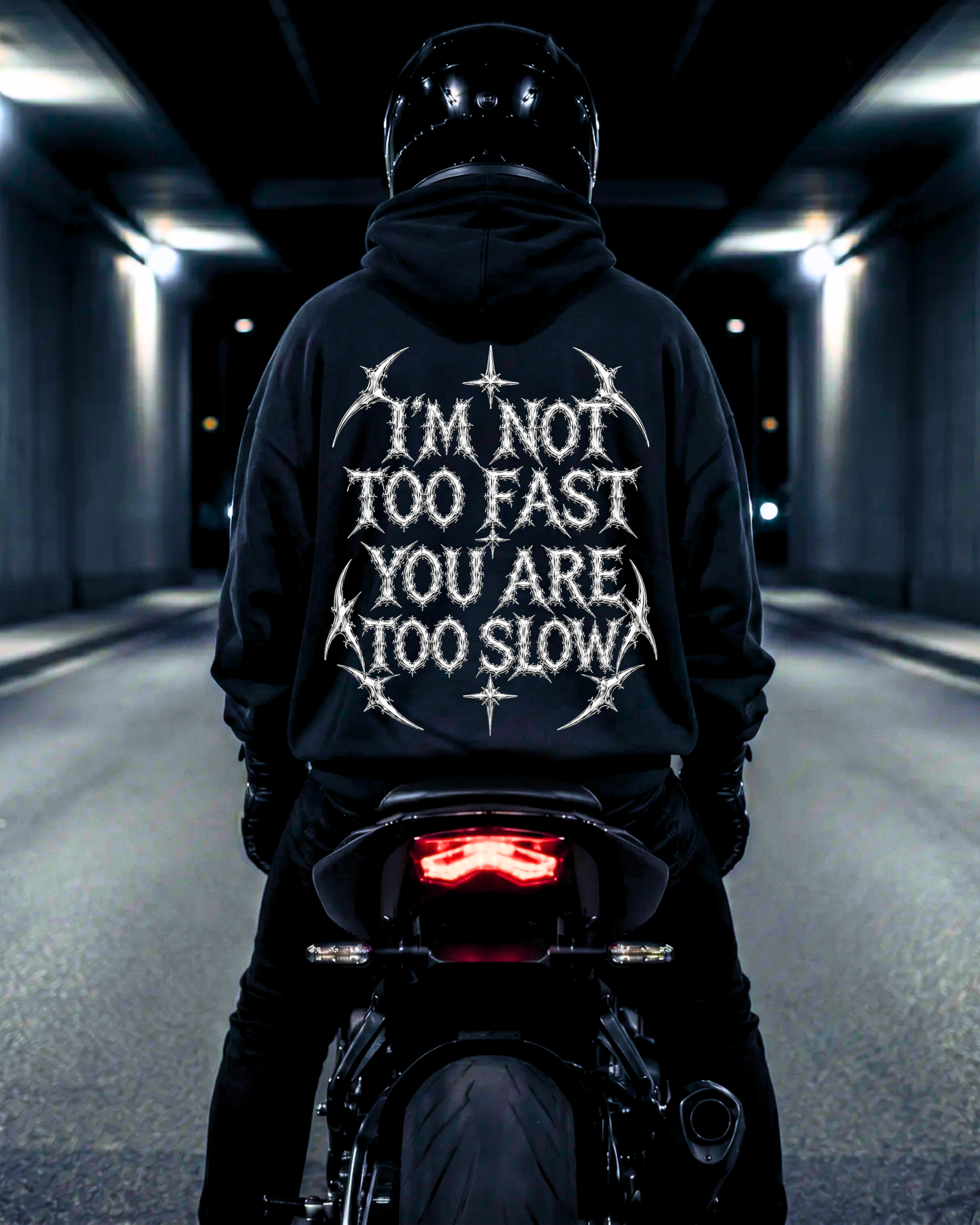 Too Fast - Premium Hoodie Unisex