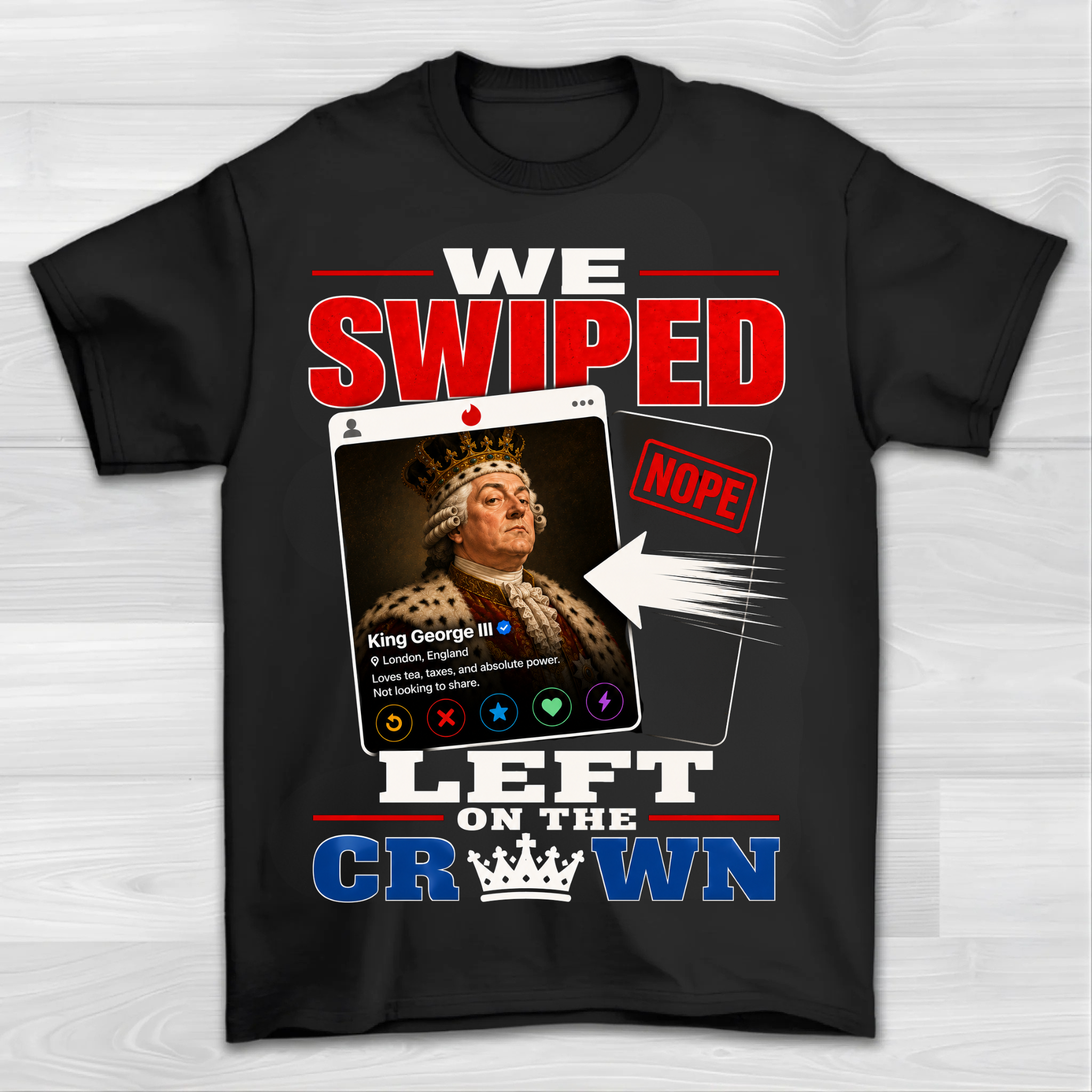 swiped left - Shirt Unisex