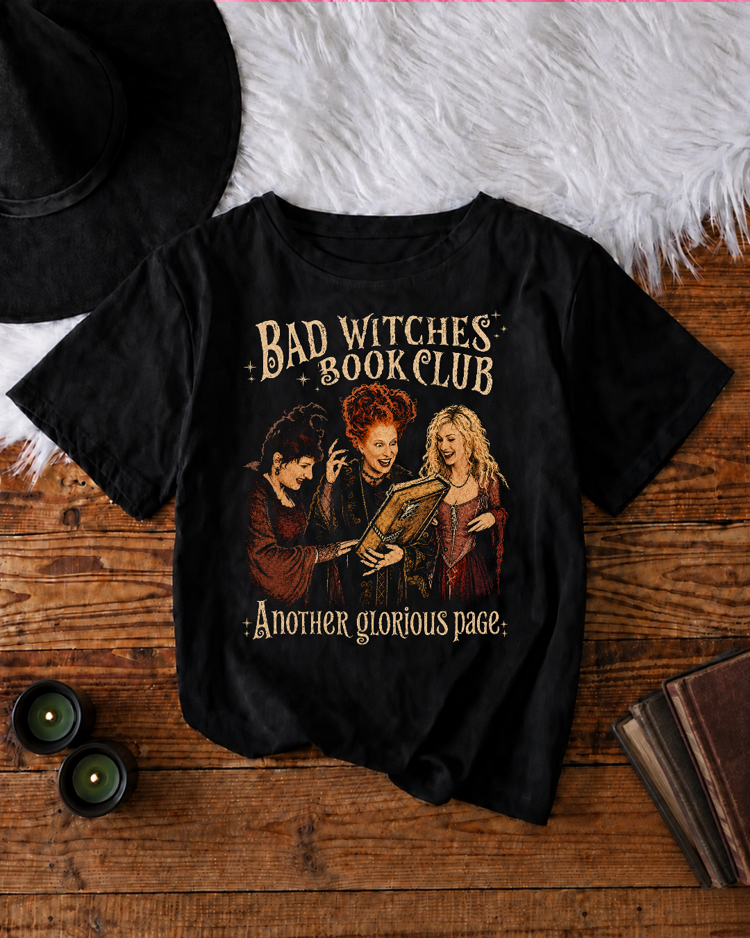 Witchy Book Club - Halloween Shirt for Women