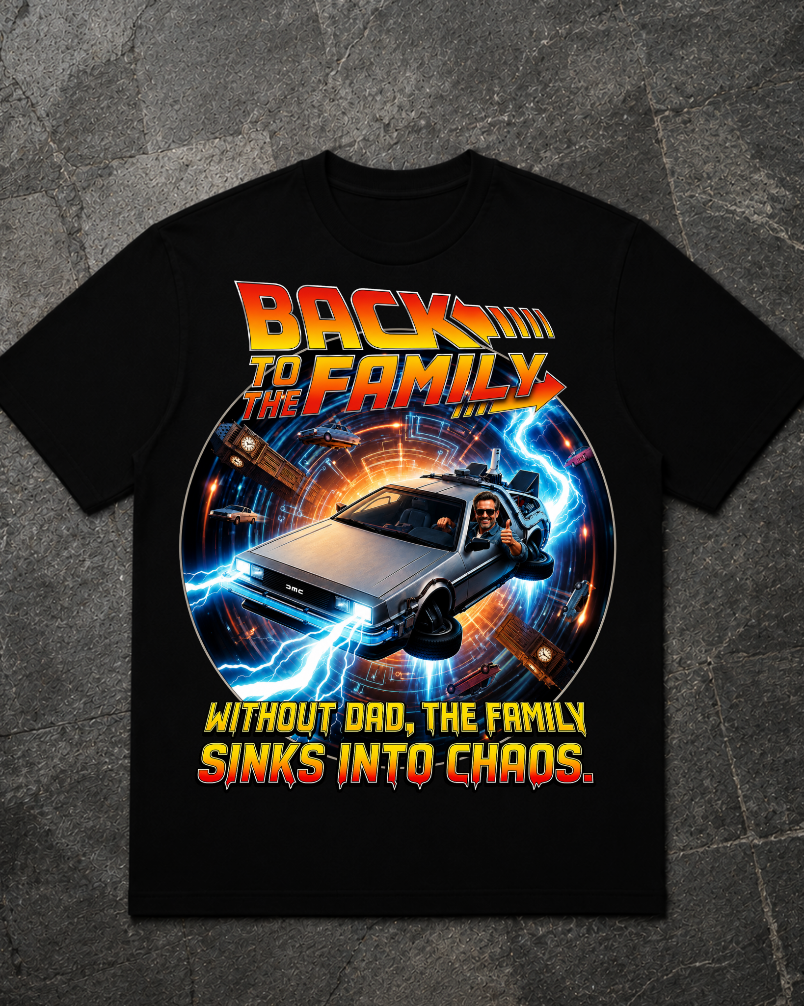 Back to Family dad - Shirt Unisex