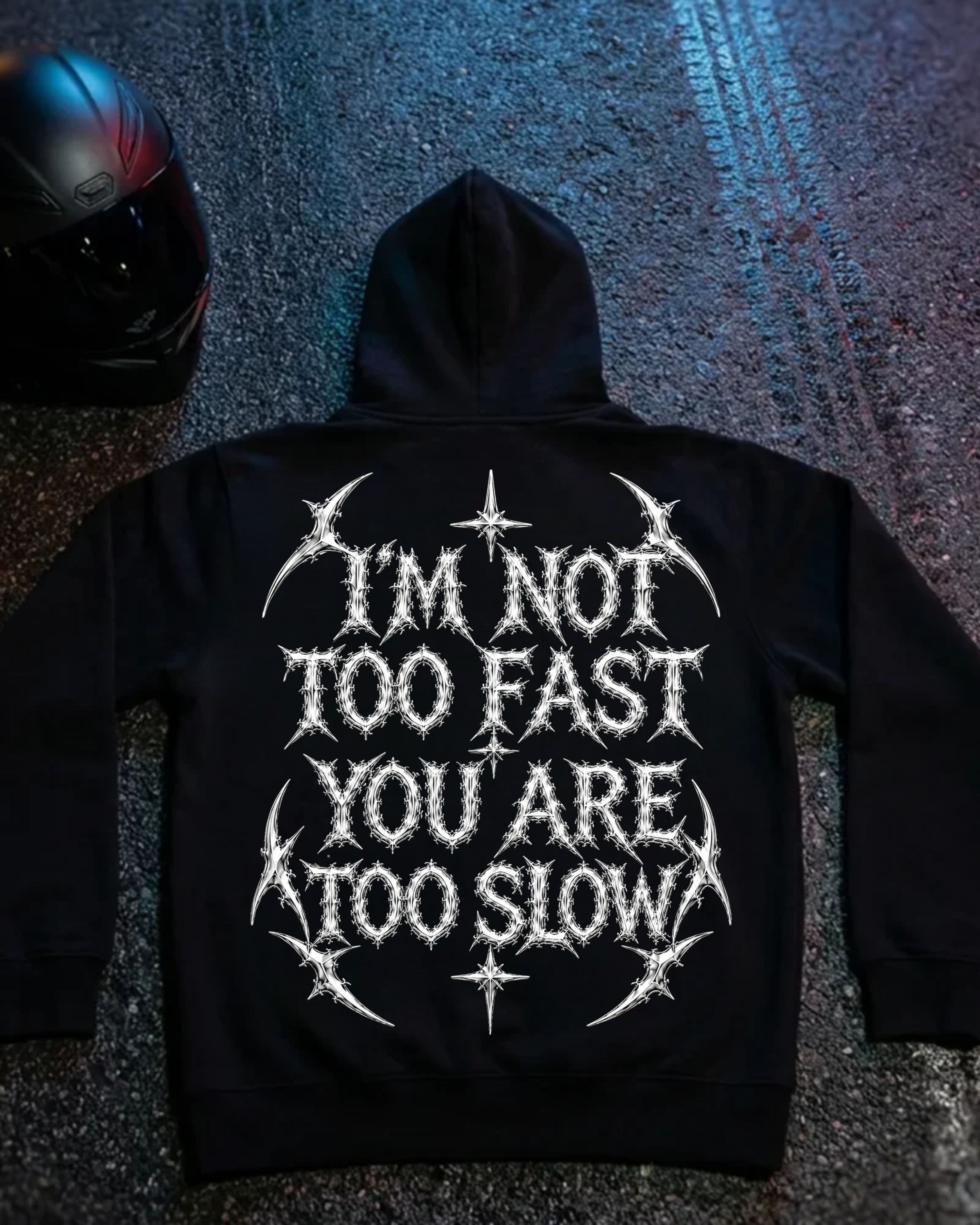 Too Fast - Premium Hoodie Unisex