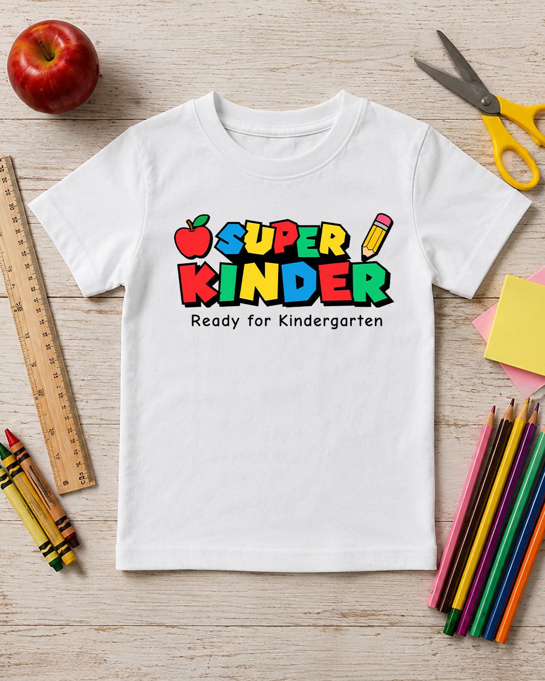 Super Kindergarten- Perfect First Day Of School Shirt - Unisex