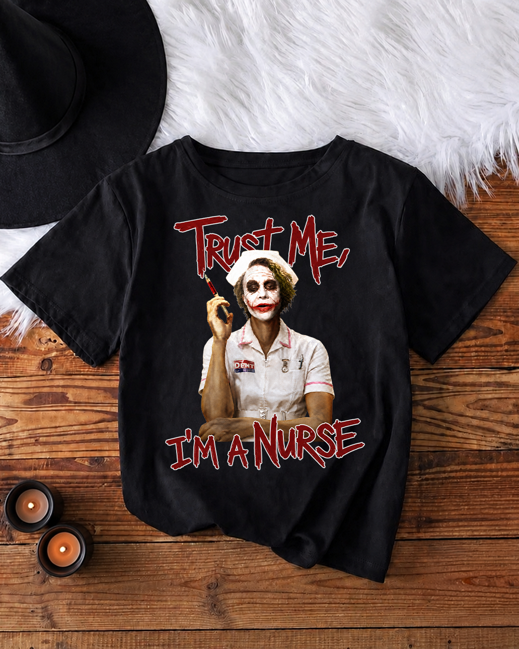 The Joker Nurse Shirt for Halloween