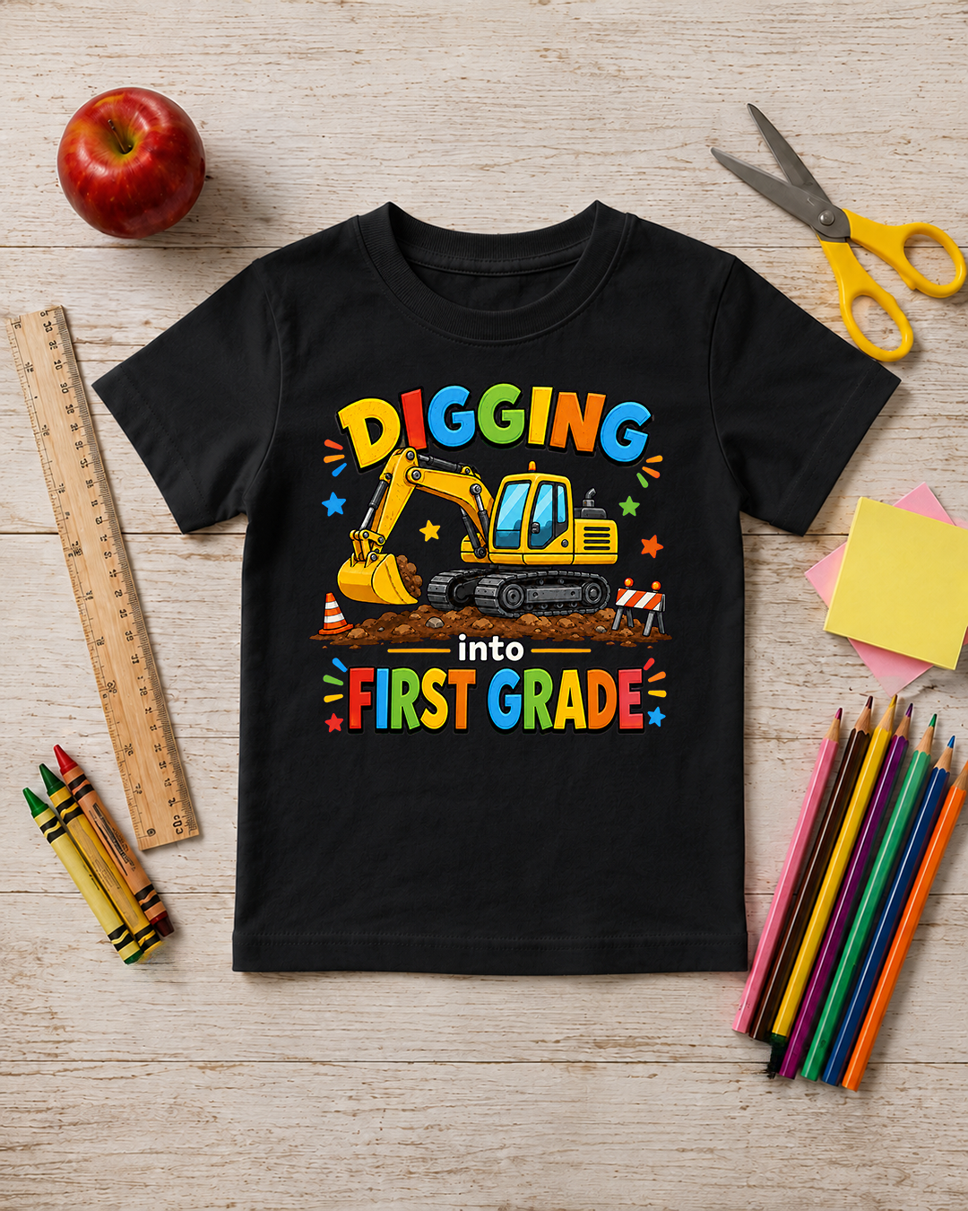 Digging into Kindergarten - Perfect First Day Of School Shirt - Unisex