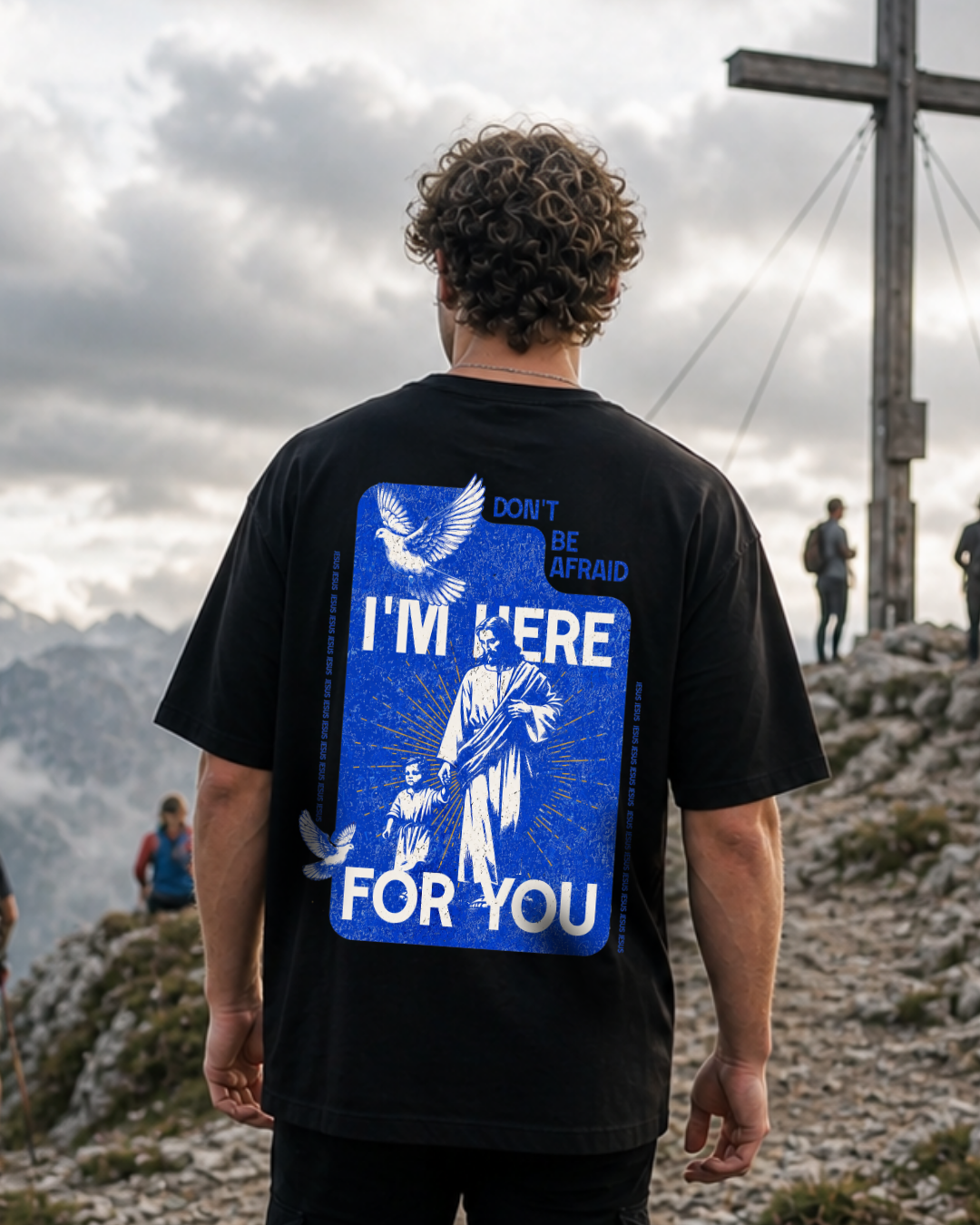 Here for you - Oversized Shirt