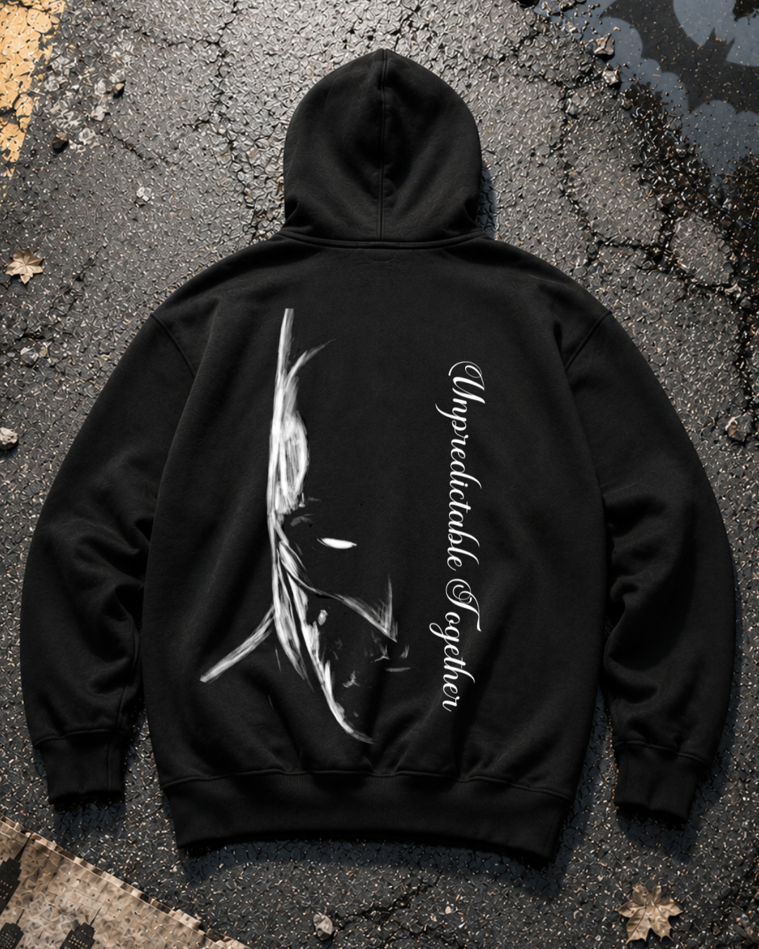 Unstoppable together man - Hoodie Unisex Backprint