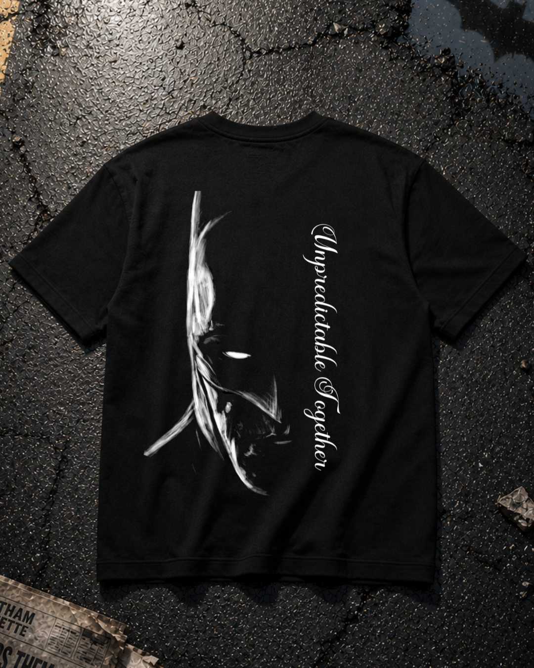 Unstoppable together man - Shirt Unisex Backprint