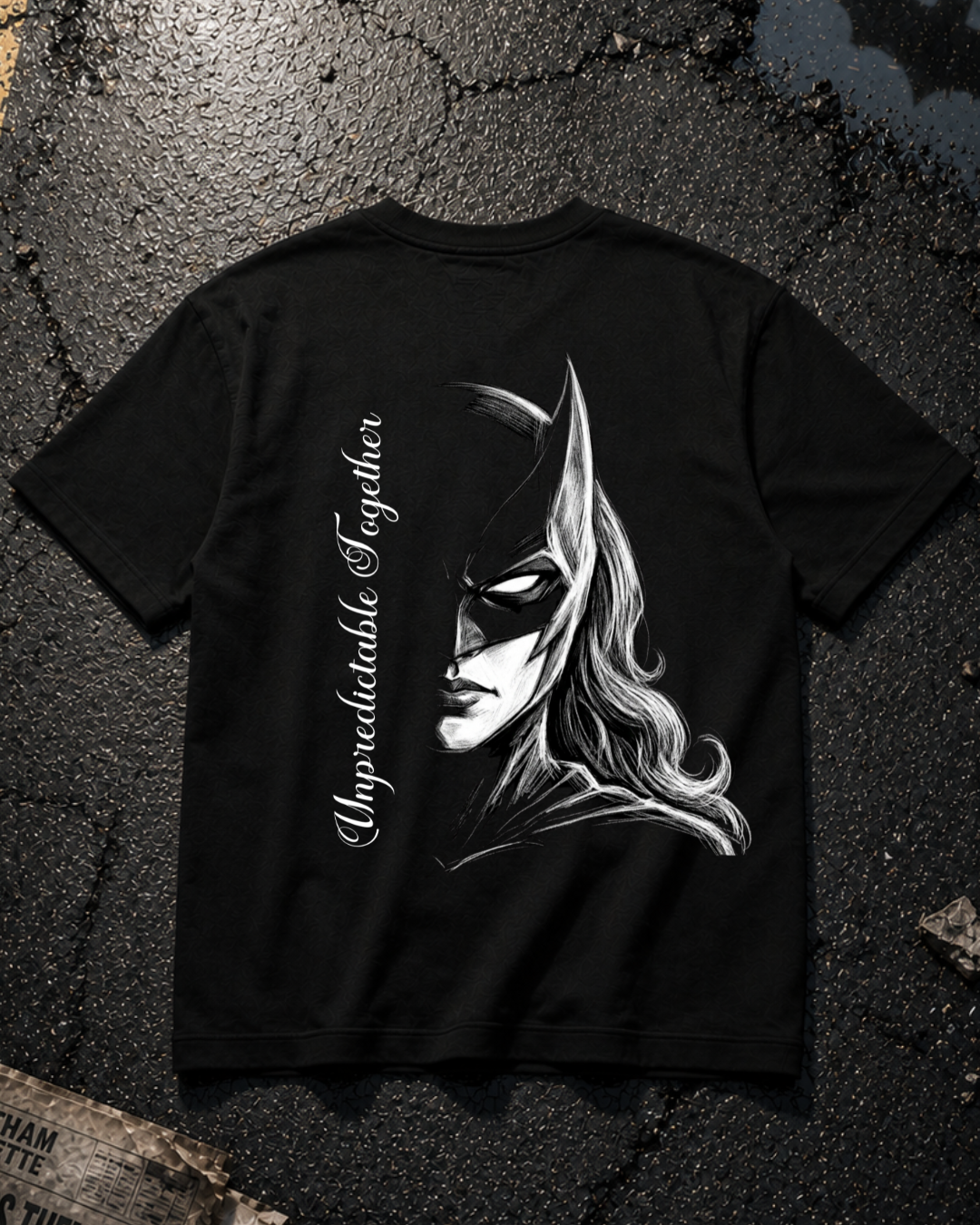 Unstoppable together woman - Shirt Unisex Backprint