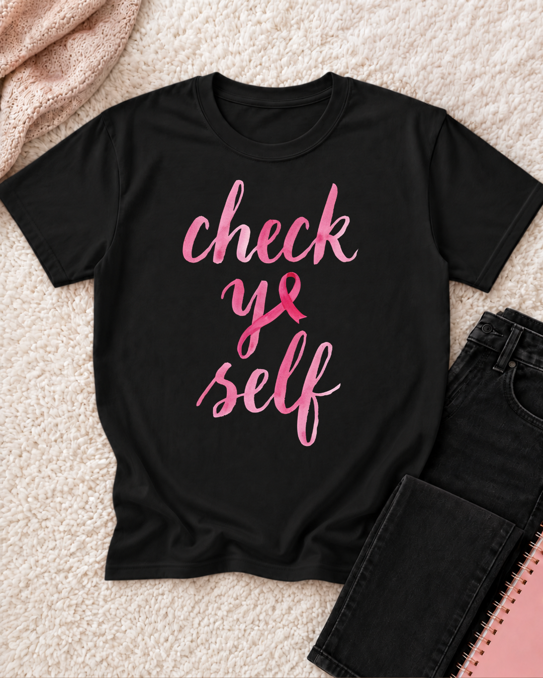 Check Your Self - Breast Cancer Awareness Shirt